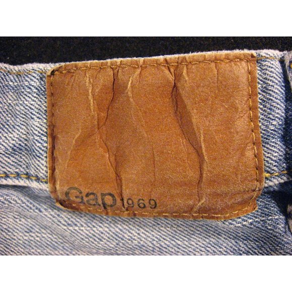 GAP Kids 1969 CUTOFF JEANS SHORTS Cut Off W 24 MEASURED Daisy Dukes Low Rise - Picture 7 of 12